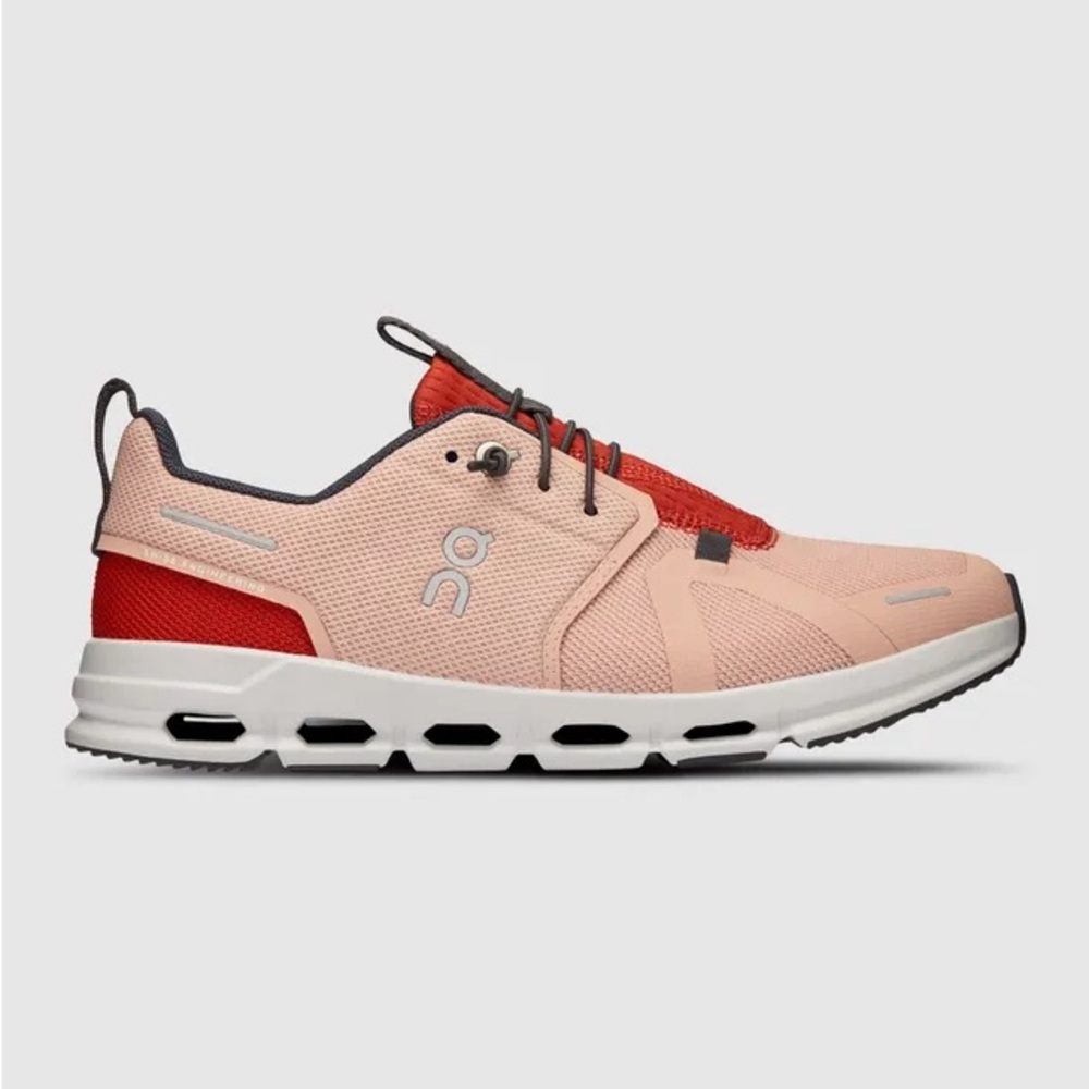 On Running Big Kids Cloud Sky Rose/Red